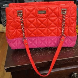Kate Spade quilted Shoulder purse